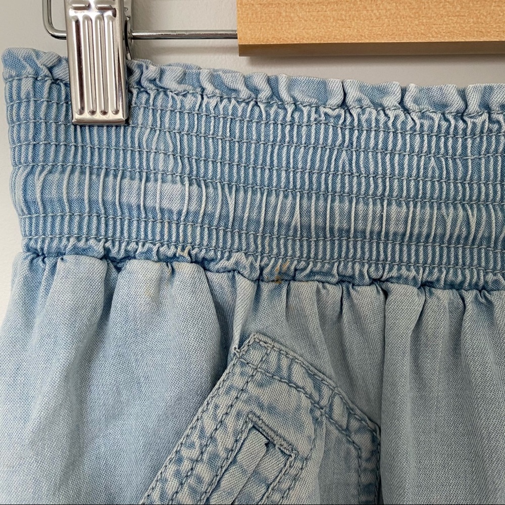 COUNTRY ROAD - light blue skirt elastic waist - Picture 10 of 10
